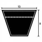 KIILAHIHNA LG 13X1600MM LA KEVLAR